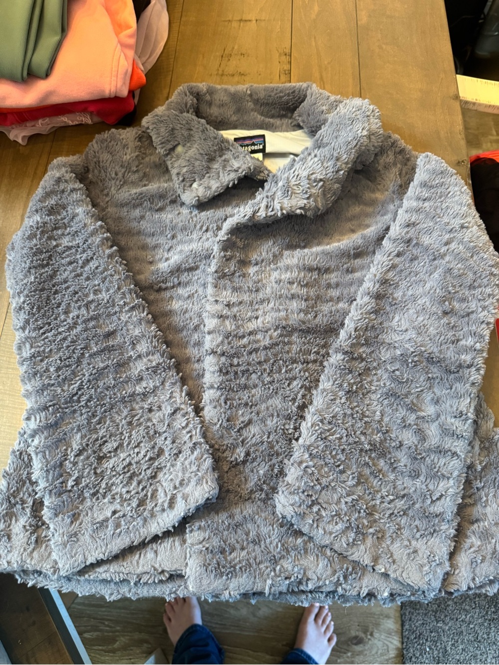 Patagonia Size XS Pelage Gray Fur Coat